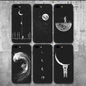 Moon iPhone cases